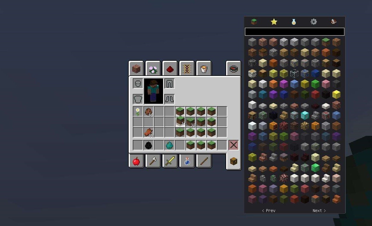 Мод Mouse Tweaks - удобная сортировка предметов для Minecraft 1.14 (Forge)