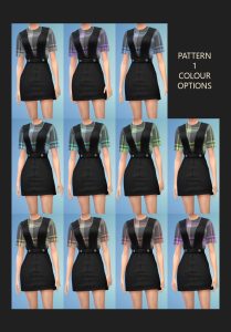 У шаблона один есть 11 вариантов цвета: