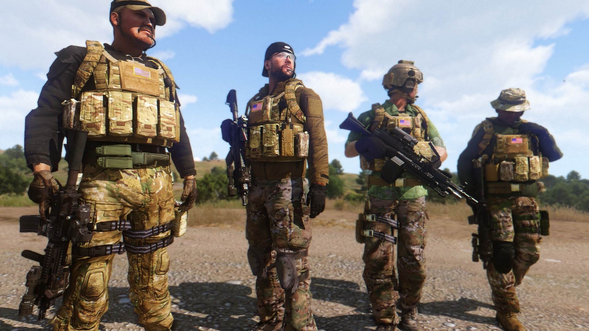 Мод снаряжения TFM Camo Pack + TAC VESTS для ARMA 3